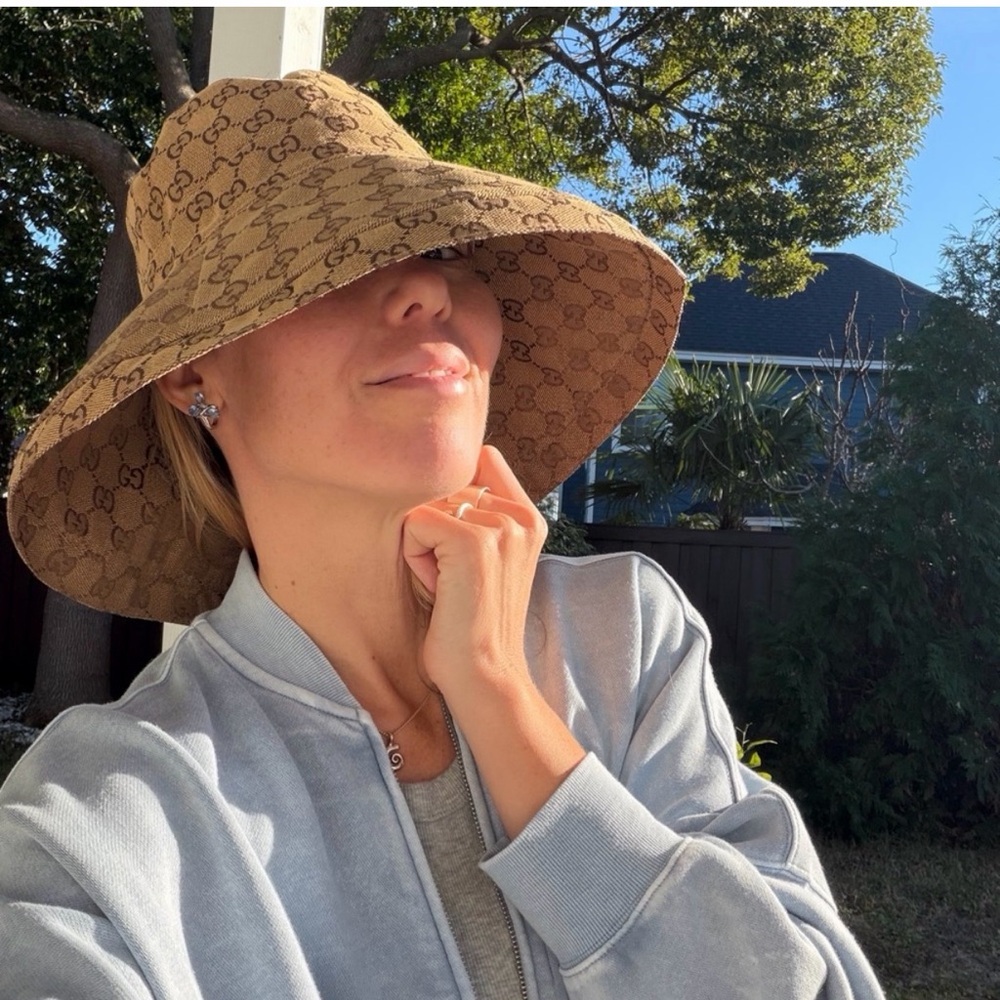 🤎Beautiful Trend Hat
• Beauty Hat Y
Tan Monogram Sun Hat size Medium🤎 - Picture 2 of 6